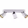 LED Ceiling Spotlight - Trion Pirlo - GU10 Fitting - 3-light - Rectangular - Matt White - Aluminum LED Ceiling Spotlight - Trion Pirlo - GU10 Fitting - 3-light - Rectangular - Matt White - Aluminum