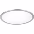 LED Plafondlamp - Plafondverlichting - Trion Povino - 26W - Warm Wit 3000K - Dimbaar - Rond - Mat Nikkel - Aluminium LED Plafondlamp - Plafondverlichting - Trion Povino - 26W - Warm Wit 3000K - Dimbaar - Rond - Mat Nikkel - Aluminium