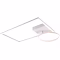 LED Plafondlamp - Plafondverlichting - Trion Viyona - 24W - Natuurlijk Wit 4000K - Dimbaar - Rechthoek - Mat Wit - Aluminium LED Plafondlamp - Plafondverlichting - Trion Viyona - 24W - Natuurlijk Wit 4000K - Dimbaar - Rechthoek - Mat Wit - Aluminium