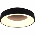 LED Plafondlamp - Plafondverlichting - Trion Gurano - 27W - Warm Wit 3000K - Dimbaar - Rond - Mat Zwart - Aluminium LED Plafondlamp - Plafondverlichting - Trion Gurano - 27W - Warm Wit 3000K - Dimbaar - Rond - Mat Zwart - Aluminium