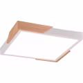 LED Ceiling Lamp - Ceiling Lighting - Trion Mirza - 20W - Warm White 3000K - Dimmable - Square - Matte White - Plastic LED Ceiling Lamp - Ceiling Lighting - Trion Mirza - 20W - Warm White 3000K - Dimmable - Square - Matte White - Plastic