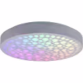 LED Ceiling Light - Ceiling Lighting - Trion Carol - 22W - Adjustable Color - RGB - Remote Control - Dimmable - Round - Matte White - Plastic LED Ceiling Light - Ceiling Lighting - Trion Carol - 22W - Adjustable Color - RGB - Remote Control - Dimmable - Round - Matte White - Plastic