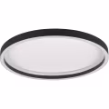 LED Plafondlamp - Trion Rad - Opbouw Rond 20W - Warm Wit 3000K - Mat Zwart - Metaal LED Plafondlamp - Trion Rad - Opbouw Rond 20W - Warm Wit 3000K - Mat Zwart - Metaal