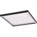 LED Ceiling Light - Trion Rad - Surface Mounted Square 20W - Warm White 3000K - Matte Black - Metal LED Ceiling Light - Trion Rad - Surface Mounted Square 20W - Warm White 3000K - Matte Black - Metal