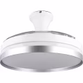 LED Plafondlamp met Ventilator - Plafondventilator - Trion Berga - 35W - Aanpasbare Kleur - Afstandsbediening - Dimbaar - Rond - Titaan - Kunststof LED Plafondlamp met Ventilator - Plafondventilator - Trion Berga - 35W - Aanpasbare Kleur - Afstandsbediening - Dimbaar - Rond - Titaan - Kunststof