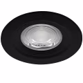 LED Inbouwspot - Brinton - 7W 630lm 38D - IP54 Waterdicht - 865 Helder/Koud Wit 6500K - Rond - Zwart LED Inbouwspot - Brinton - 7W 630lm 38D - IP54 Waterdicht - 865 Helder/Koud Wit 6500K - Rond - Zwart