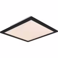 LED Plafondlamp - Plafondverlichting - Trion Tirus - 14W - Aanpasbare Kleur - Afstandsbediening - Dimbaar - Vierkant - Mat Zwart - Aluminium LED Plafondlamp - Plafondverlichting - Trion Tirus - 14W - Aanpasbare Kleur - Afstandsbediening - Dimbaar - Vierkant - Mat Zwart - Aluminium