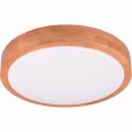 LED Ceiling Light - Trion Osea - 24W - Warm White 3000K - Dimmable - Beige - Natural Wood LED Ceiling Light - Trion Osea - 24W - Warm White 3000K - Dimmable - Beige - Natural Wood
