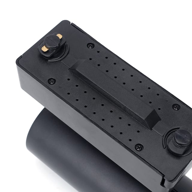 HLW LED LED Railverlichting 24W LED Spot neutraal wit 4000K - Zwart, verstelbaar, rond