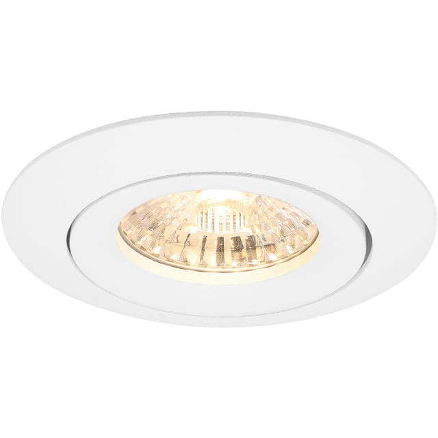 HLW LED Pragmi Uranio Pro 6W LED Spot - Kantelbare Ronde Inbouwspot Witte Spot