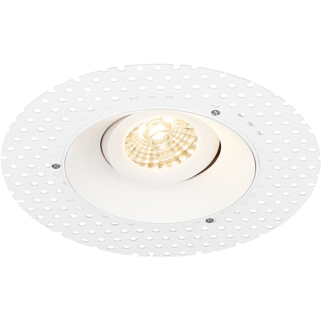 HLW LED 6W LED Spot Set - Kantelbare Ronde Witte Inbouwspot voor Warm Wit Licht