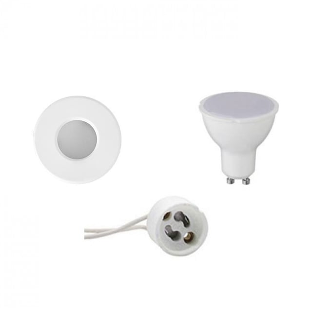 Waterdichte LED inbouwspot GU10 6W IP65 – 440lm 6400K Verlichting per ruimte