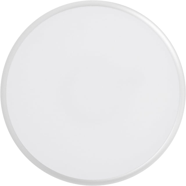 HLW LED LED Plafondlamp met Sensor + Dag en Nacht Sensor - Brinton Gruna - 20W 2000lm - Helder/Koud Wit 6000K - IP54 - Opbouw - Rond - Wit