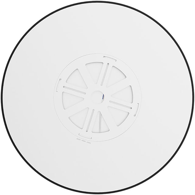 HLW LED LED Plafondlamp - Brinton Jin - 36W 3960lm - 865 Helder/Koud Wit 6500K - Ø400 mm - Opbouw - Rond - Zwart