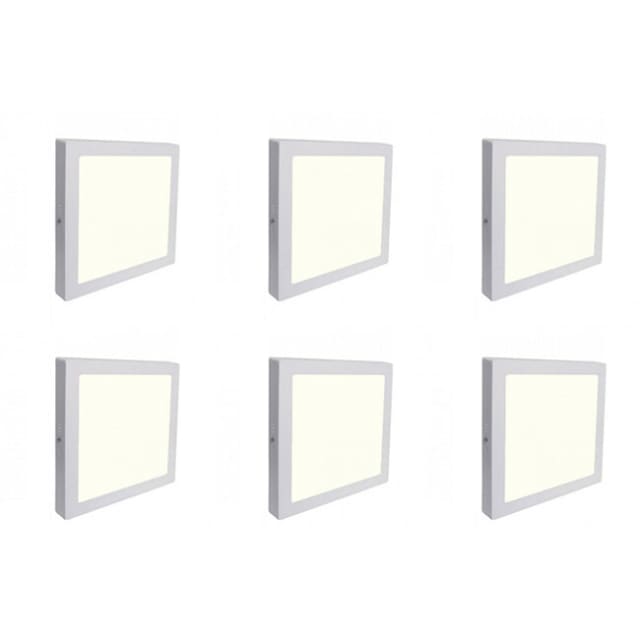 LED Downlight Set 6x 18W 1850lm 4200K – Mat Wit Verlichting per ruimte