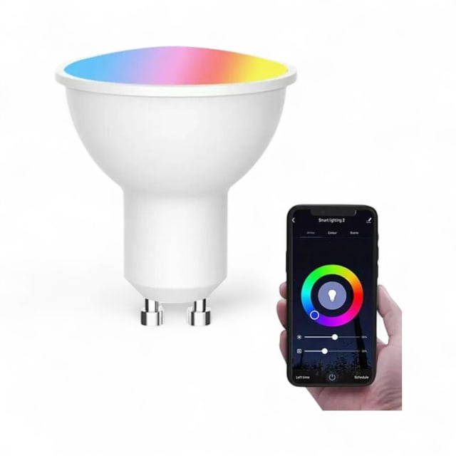 Smartlife Domotica 2-PACK | WiFi Slimme spotlight GU10 4,7W RGB + CCT