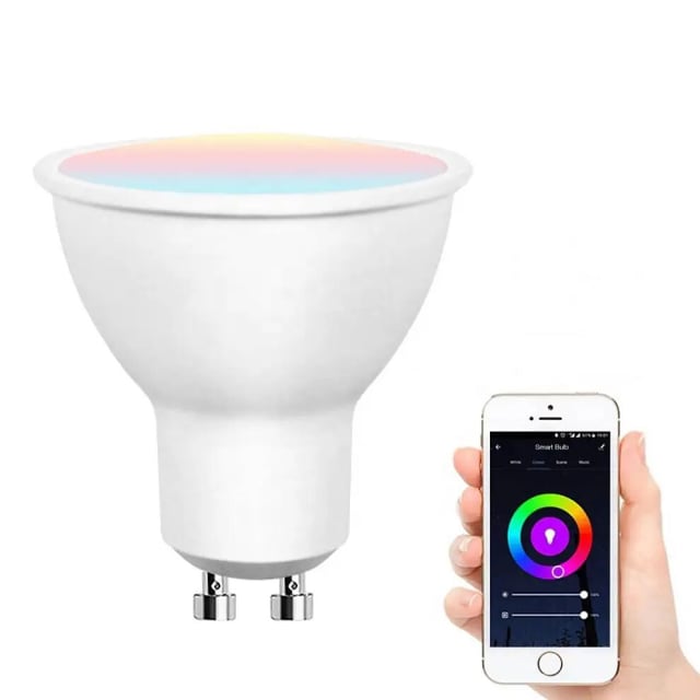Smartlife Domotica 2-PACK | WiFi Slimme spotlight GU10 4,7W RGB + CCT