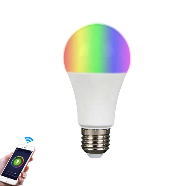 Smartlife Domotica 2-PACK | Slimme Light Bulb | E27 | WiFi | RGB + Wit | Dimbaar | Energiezuinig | 2700K–6500K