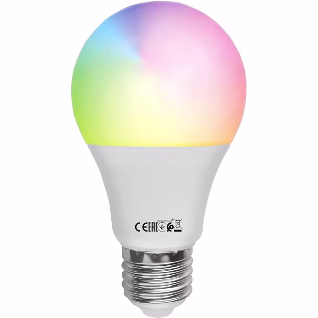 LED Lamp E27 Kozolux Smart LED Wifi 9W RGB+CCT Lichtbronnen LED Lamp E27 Kozolux Smart LED Wifi 9W RGB+CCT Lichtbronnen