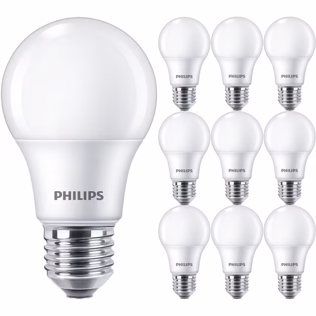 PHILIPS CorePro LEDbulb E27 Peer Mat 4.9W 4000K Lichtbronnen PHILIPS CorePro LEDbulb E27 Peer Mat 4.9W 4000K Lichtbronnen