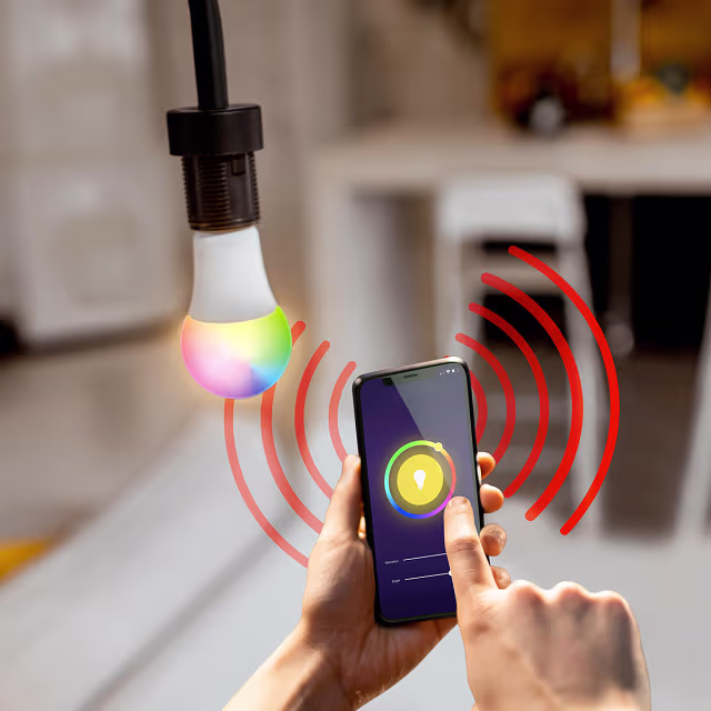 HLW LED 10x LED Bulb E27 Kozolux Smart LED 9W RGB+CCT Dimmable HLW LED 10x LED Bulb E27 Kozolux Smart LED 9W RGB+CCT Dimmable