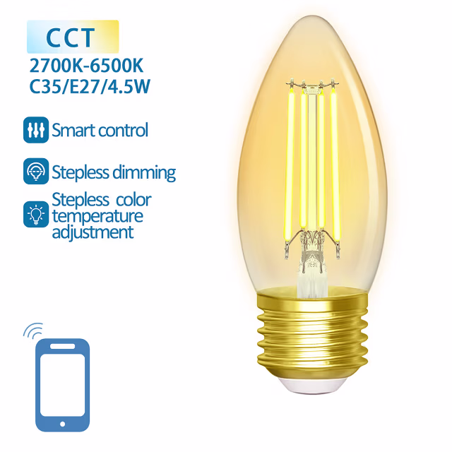 Rookkleurige LED filament lamp met E27 fitting, 6W vermogen en warm wit licht 3000K in aluminium behuizing Rookkleurige LED filament lamp met E27 fitting, 6W vermogen en warm wit licht 3000K in aluminium behuizing