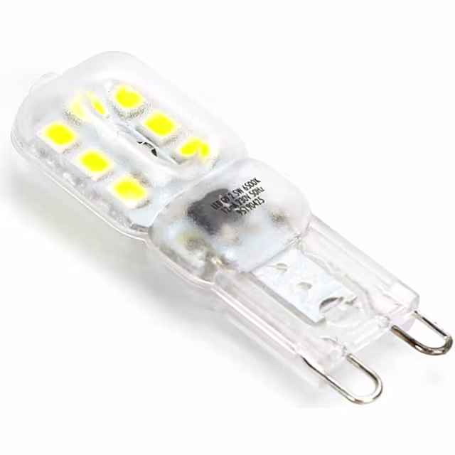 HLW LED LED Lamp 10 Pack - Aigi Yvona - G9 Fitting - 2.5W - Helder/Koud Wit 6500K - Mat HLW LED LED Lamp 10 Pack - Aigi Yvona - G9 Fitting - 2.5W - Helder/Koud Wit 6500K - Mat