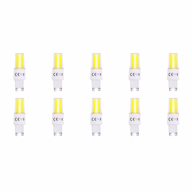 Aigi G9 LED Lamp - 10 Pack - Helder/Koud Wit 6500K Lichtbronnen Aigi G9 LED Lamp - 10 Pack - Helder/Koud Wit 6500K Lichtbronnen