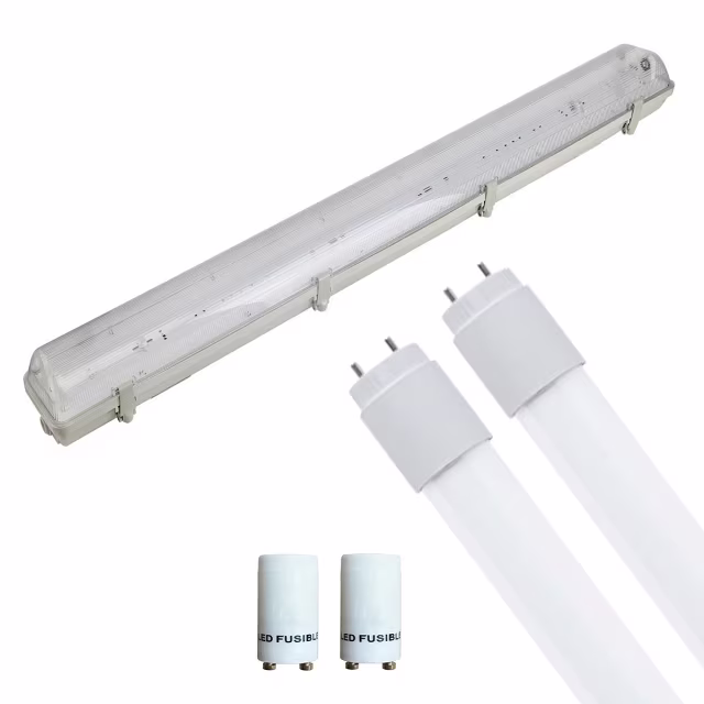 LED TL Armatuur met T8 Buis - 150cm Dubbel - Waterdicht Lichtbronnen