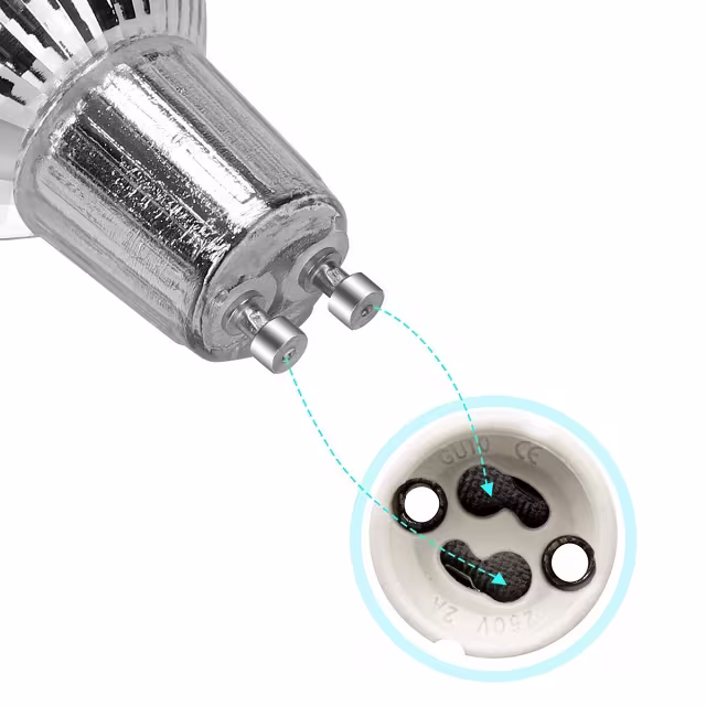 Velvalux Dimmable GU10 LED Spot - 6W Velvalux | Warm White Light 3000K Velvalux Dimmable GU10 LED Spot - 6W Velvalux | Warm White Light 3000K