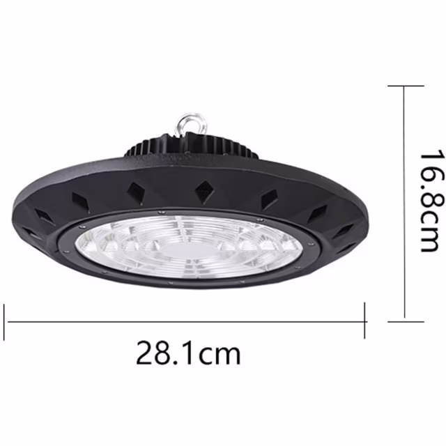 HLW LED LED UFO High Bay 100W - Waterproof LED lamp with MEAN WELL driver, IP65 Warehouse lighting HLW LED LED UFO High Bay 100W - Waterproof LED lamp with MEAN WELL driver, IP65 Warehouse lighting