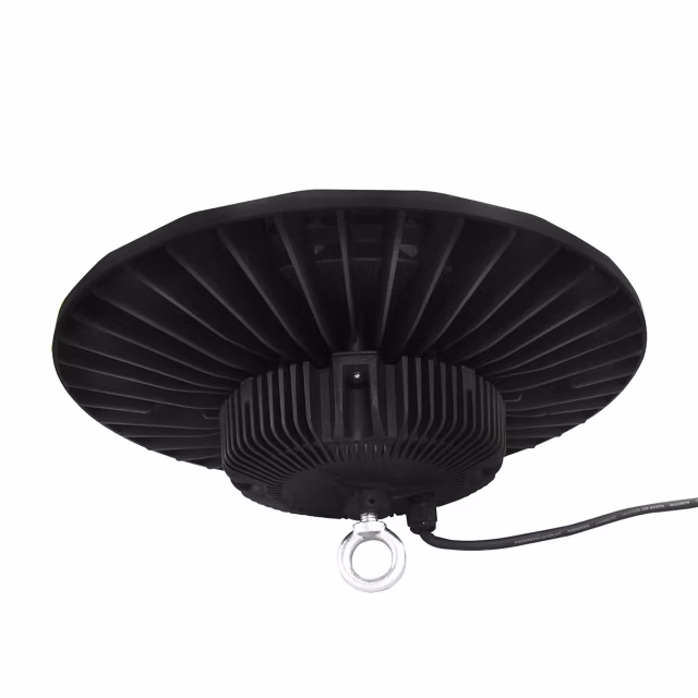 Ronde zwarte LED UFO high bay verlichting 150W 18000 lumen 5700K waterdicht IP65 Ronde zwarte LED UFO high bay verlichting 150W 18000 lumen 5700K waterdicht IP65