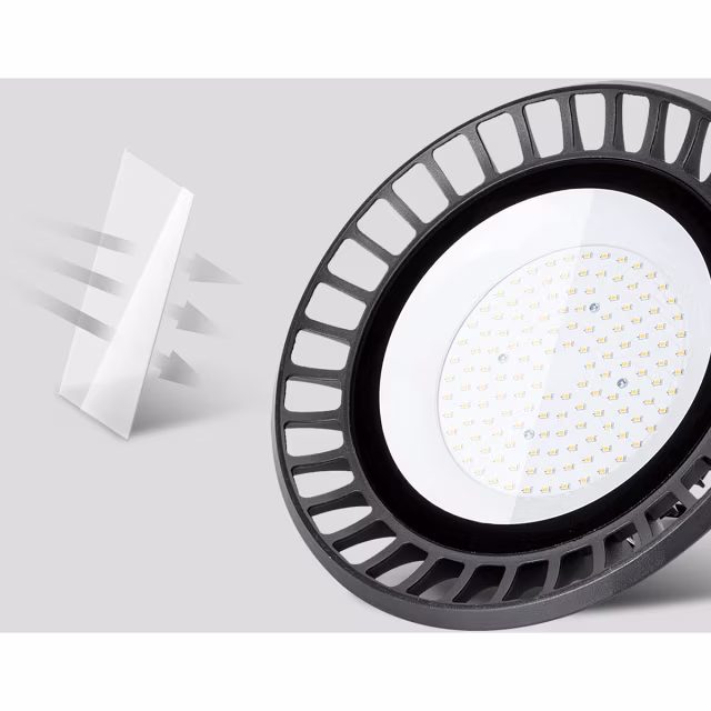 HLW LED LED UFO High Bay 150W - Waterdichte LED lamp, neutraal wit 4000K, IP65 voor magazijnverlichting