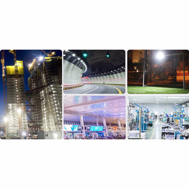 HLW LED LED UFO High Bay 100W - Waterproof Warehouse Lighting IP65, Daylight White 6500K HLW LED LED UFO High Bay 100W - Waterproof Warehouse Lighting IP65, Daylight White 6500K