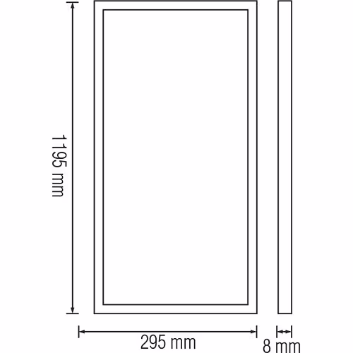 HLW LED 36W LED Paneel 30x120 Inbouw LED Downlight - Beam Angle Verstelbaar, Natuurlijk Wit HLW LED 36W LED Paneel 30x120 Inbouw LED Downlight - Beam Angle Verstelbaar, Natuurlijk Wit