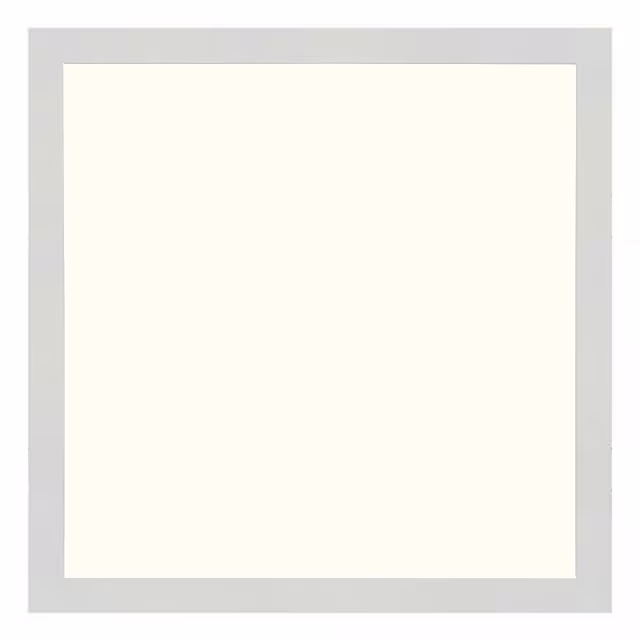 Twee vierkante LED panelen 30x30 cm 24W inbouwverlichting met natuurlijk wit licht 4200K Twee vierkante LED panelen 30x30 cm 24W inbouwverlichting met natuurlijk wit licht 4200K