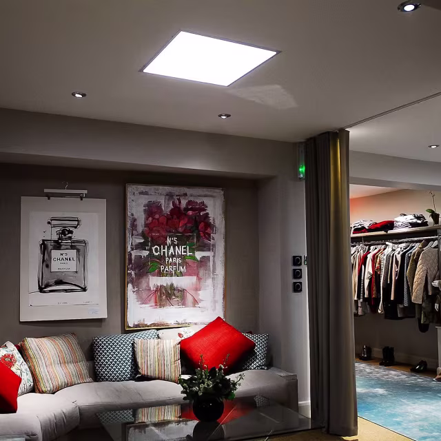 HLW LED Dimmable LED Panel 60x60 - 40W Recessed LED Downlight, Cool White 6000K HLW LED Dimmable LED Panel 60x60 - 40W Recessed LED Downlight, Cool White 6000K