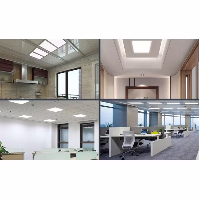 HLW LED LED Paneel 60x60 - Inbouw LED Downlight 32W, Dimbaar Smart LED Koud Wit 6000K HLW LED LED Paneel 60x60 - Inbouw LED Downlight 32W, Dimbaar Smart LED Koud Wit 6000K