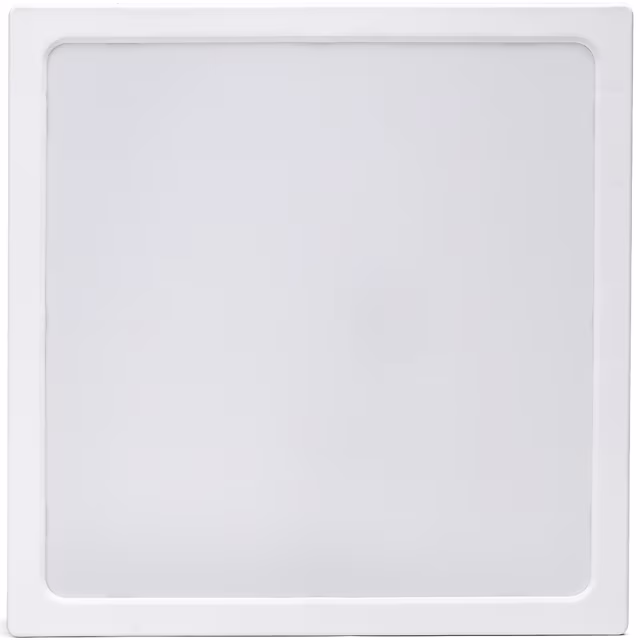 vierkant wit LED paneel 30x30 cm 24W met koud wit licht 6500K en 2700 lumen opbouw downlight vierkant wit LED paneel 30x30 cm 24W met koud wit licht 6500K en 2700 lumen opbouw downlight