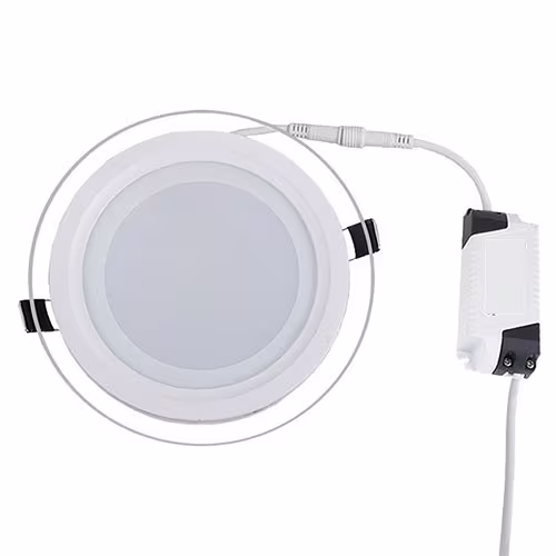 HLW LED LED Downlight Slim 6W - Inbouw Rond LED lamp Warm Wit 2700K–3000K Mat Wit Glas Ø96mm HLW LED LED Downlight Slim 6W - Inbouw Rond LED lamp Warm Wit 2700K–3000K Mat Wit Glas Ø96mm