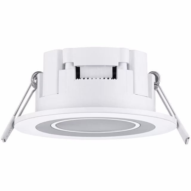 HLW LED LED Spot Inbouw LED Downlight 5W Warm Wit 3000K - Rond Mat Wit Ø80mm HLW LED LED Spot Inbouw LED Downlight 5W Warm Wit 3000K - Rond Mat Wit Ø80mm