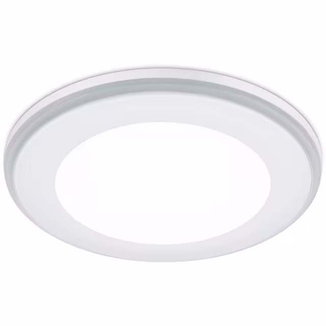Ronde mat witte inbouw LED spot 5W warm wit licht 3000K met 450 lumen verlichting Ronde mat witte inbouw LED spot 5W warm wit licht 3000K met 450 lumen verlichting