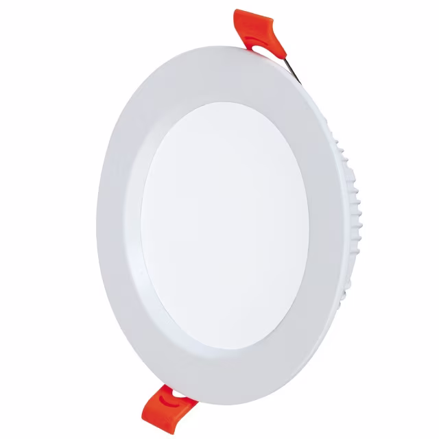 Ronde inbouw LED downlight 12W met koud wit licht 6400K en 900 lumen energiezuinig binnenverlichting Ronde inbouw LED downlight 12W met koud wit licht 6400K en 900 lumen energiezuinig binnenverlichting