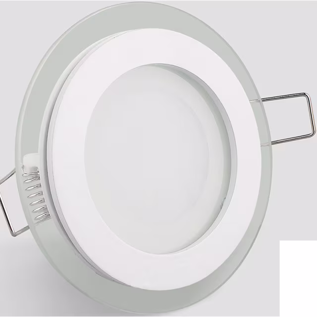 HLW LED Inbouw LED Downlight Slim 15W - Warm Wit 2700K–3000K, Ø200mm, Mat Wit Glas HLW LED Inbouw LED Downlight Slim 15W - Warm Wit 2700K–3000K, Ø200mm, Mat Wit Glas