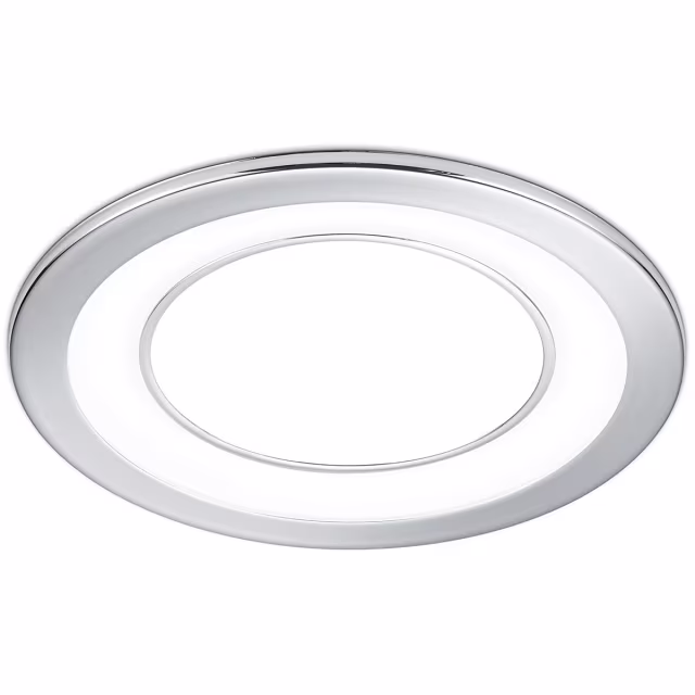 LED Spot Inbouw LED Downlight 10W Warm Wit 3000K Mat Chroom Binnenverlichting LED Spot Inbouw LED Downlight 10W Warm Wit 3000K Mat Chroom Binnenverlichting