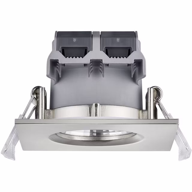 Ronde dimbare LED inbouwspot 5W warm wit 3000K waterdicht IP65 met 345 lumen lichtopbrengst Ronde dimbare LED inbouwspot 5W warm wit 3000K waterdicht IP65 met 345 lumen lichtopbrengst