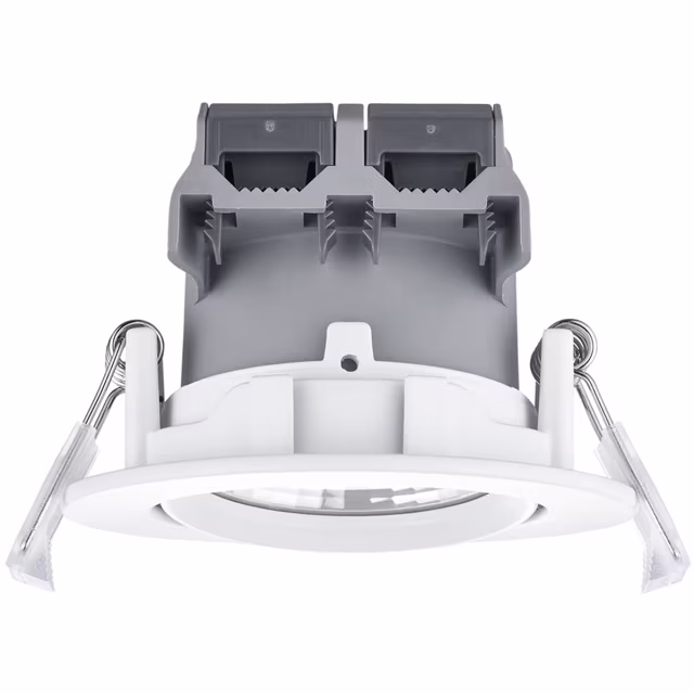 Ronde dimbare inbouw LED spot 5W warm wit 3000K met 345 lumen lichtopbrengst Ronde dimbare inbouw LED spot 5W warm wit 3000K met 345 lumen lichtopbrengst