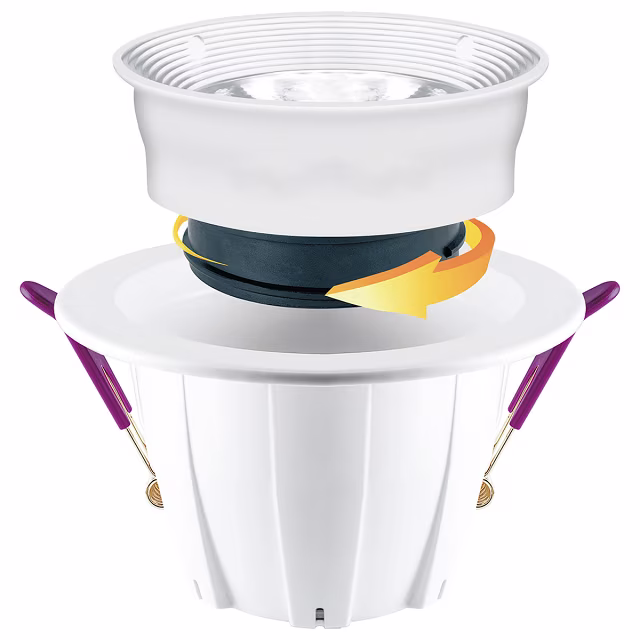 HLW LED LED Downlight Lonar 7W - Dimmable, Neutral White 4000K, Recessed LED Lamp HLW LED LED Downlight Lonar 7W - Dimmable, Neutral White 4000K, Recessed LED Lamp