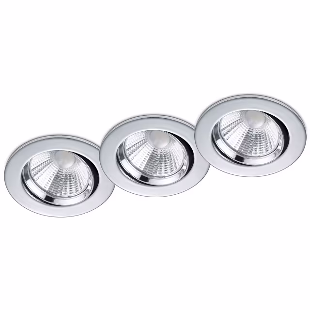 LED Spot 3 Pack - Inbouw LED Downlight 5W Dimbaar Warm Wit Binnenverlichting LED Spot 3 Pack - Inbouw LED Downlight 5W Dimbaar Warm Wit Binnenverlichting