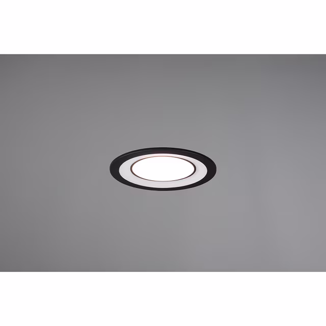 HLW LED LED Spot Inbouw LED Downlight 10W - Warm Wit 2700K–3000K - Mat Zwart Ø140mm HLW LED LED Spot Inbouw LED Downlight 10W - Warm Wit 2700K–3000K - Mat Zwart Ø140mm